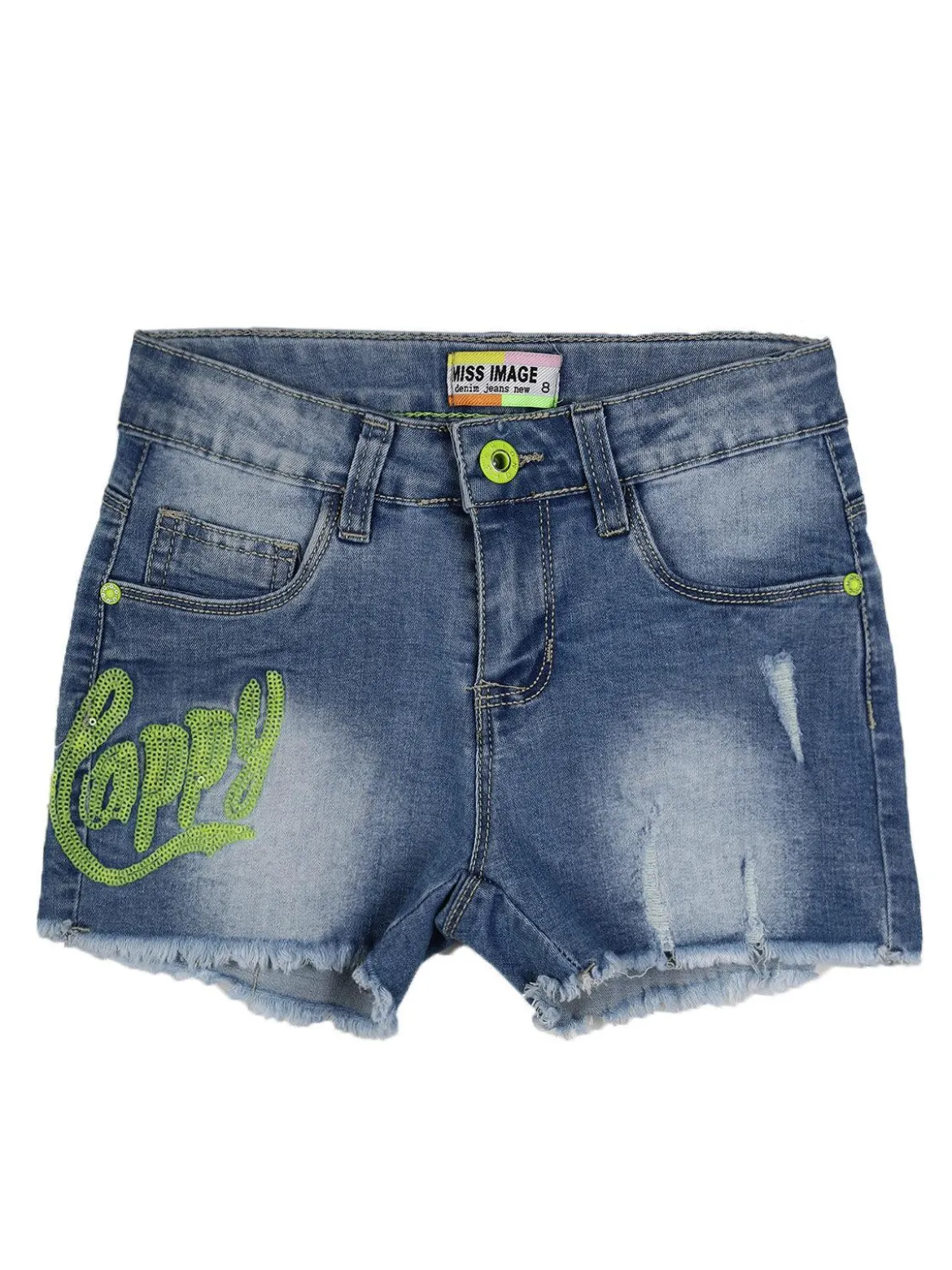 Miss Image Shorts con paillettes