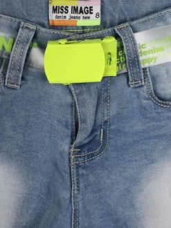 Miss Image Shorts in jeans sfrangiati
