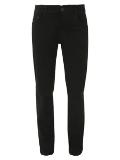 Miss Natalie Pantaloni donna jeans push-up taglie grandi - nero