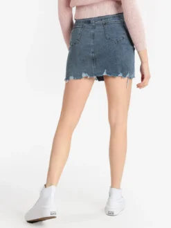 Miti Baci Gonna corta in jeans donna