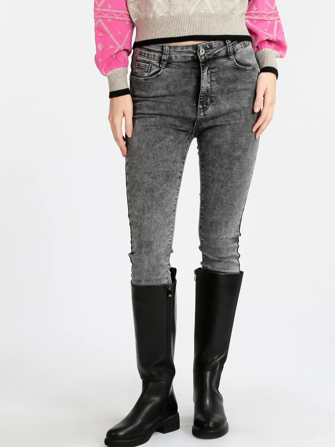 Miti Baci Jeans skinny da donna vita alta