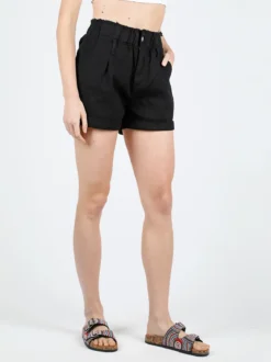 Miti Baci Shorts in jeans da donna a vita alta
