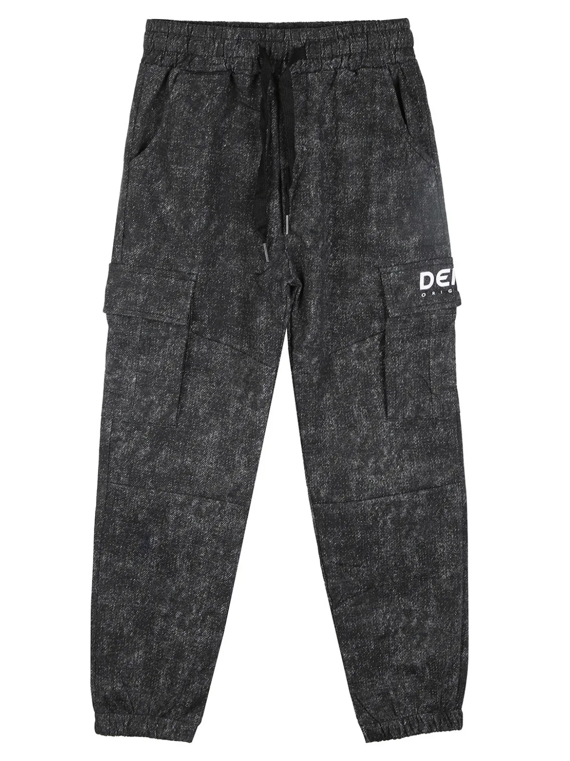 Mk Boys Pantaloni cargo da ragazzo - nero