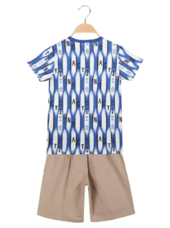 Moda Junior Completo corto da bambino 2 pezzi