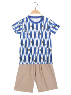 Moda Junior Completo corto da bambino 2 pezzi