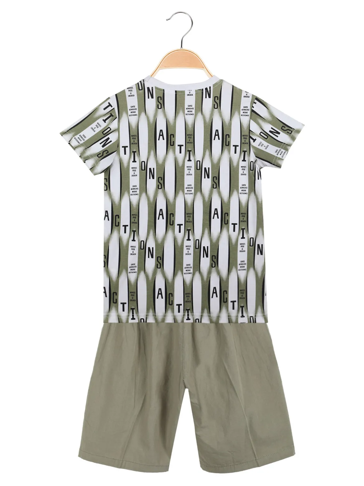 Moda Junior Completo corto da bambino 2 pezzi