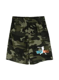 Moda Junior Completo corto militare da ragazzo con canotta e bermuda