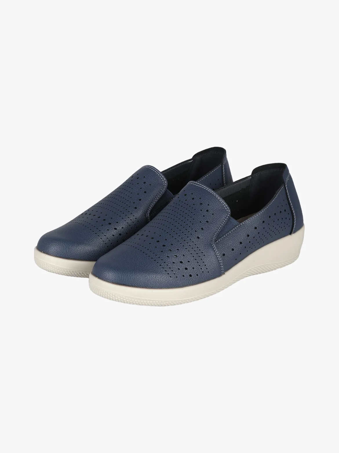 Moenia Mocassini donna comfort traforati