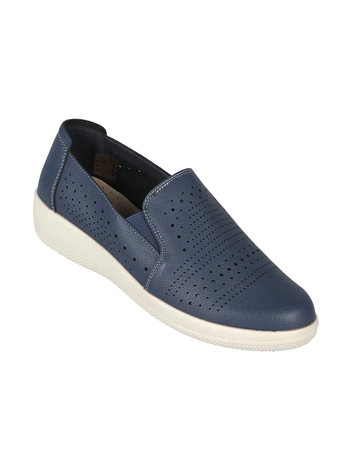 Moenia Mocassini donna comfort traforati