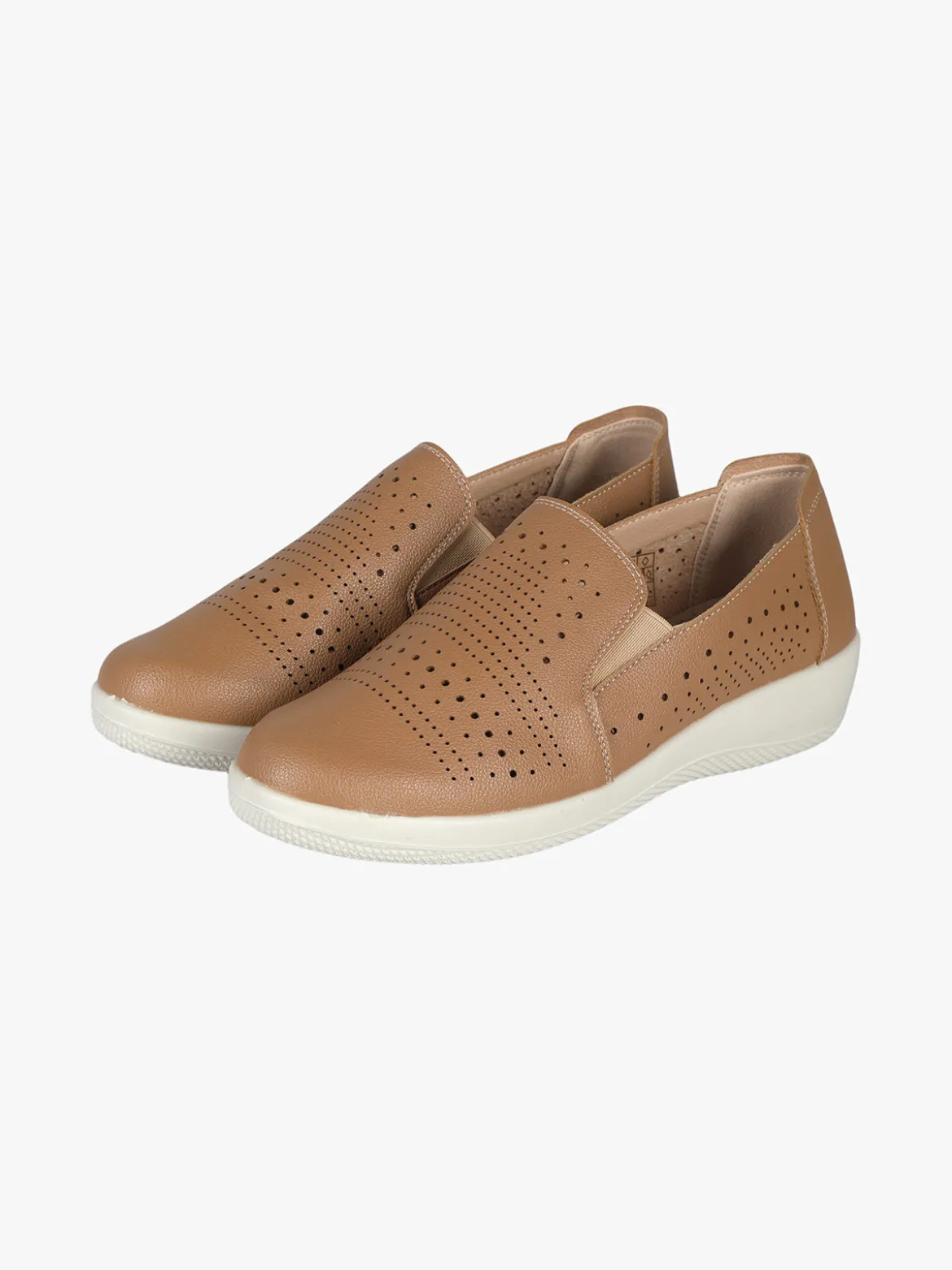 Moenia Mocassini donna comfort traforati