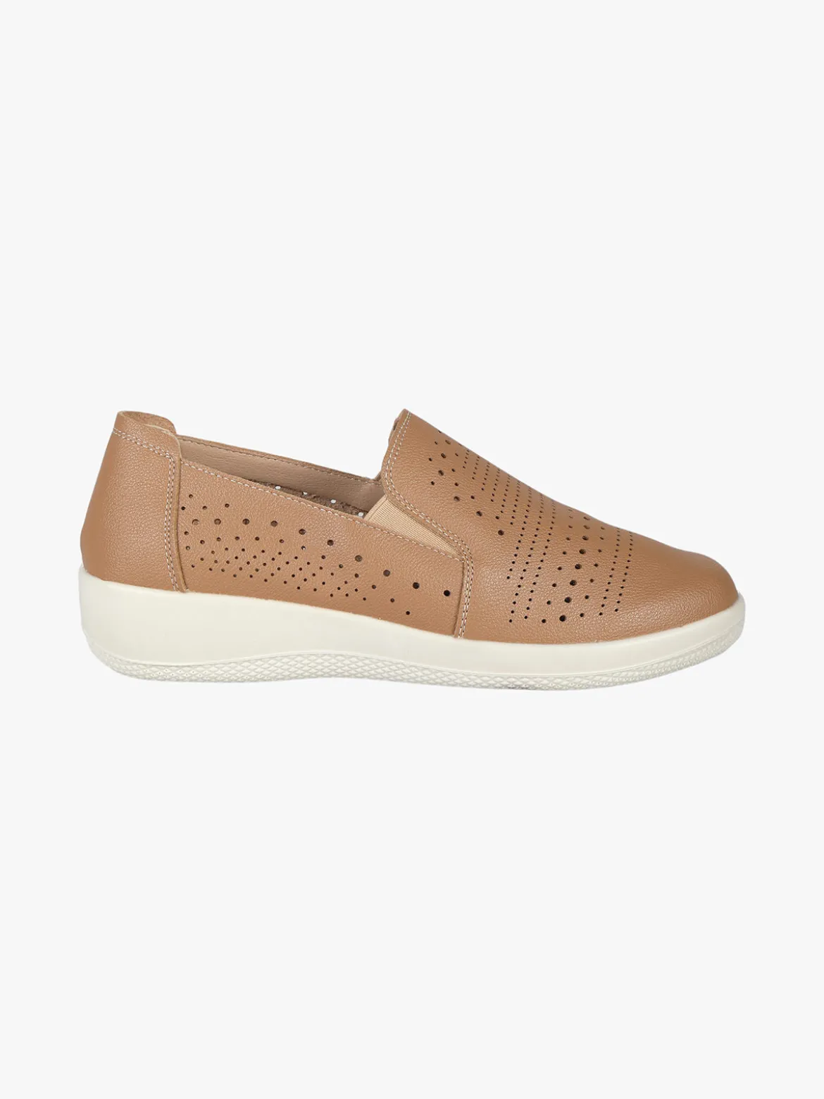 Moenia Mocassini donna comfort traforati