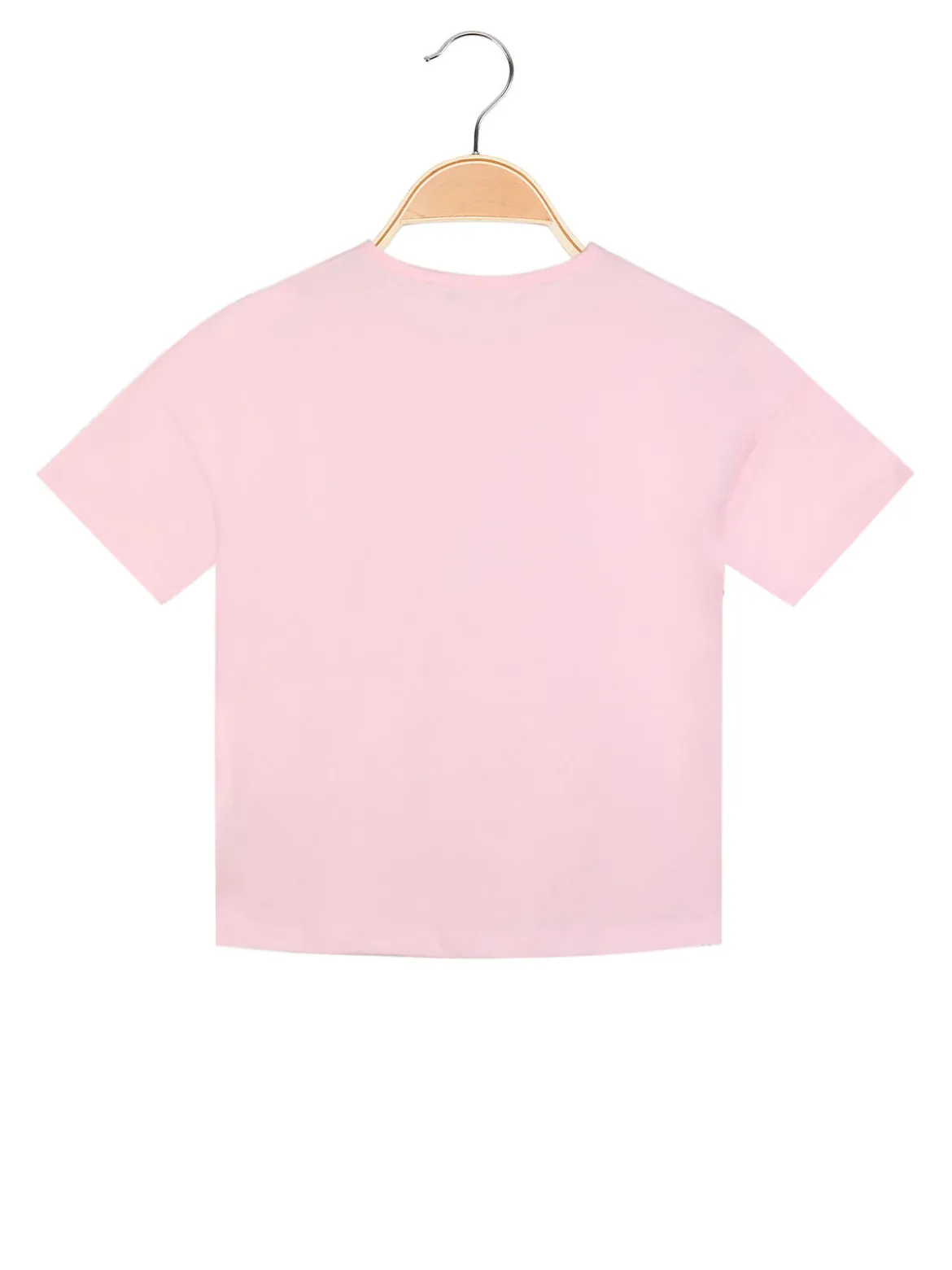 Mono Star T-shirt manica corta da bambina con strass