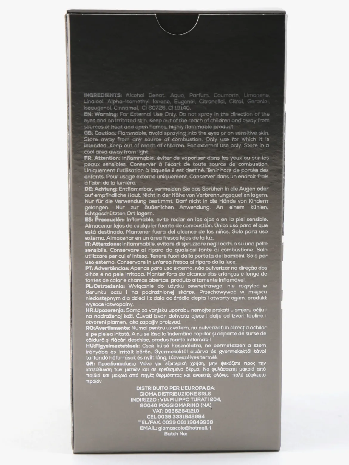 Montage GUEST LIST Profumo uomo eau de toilette