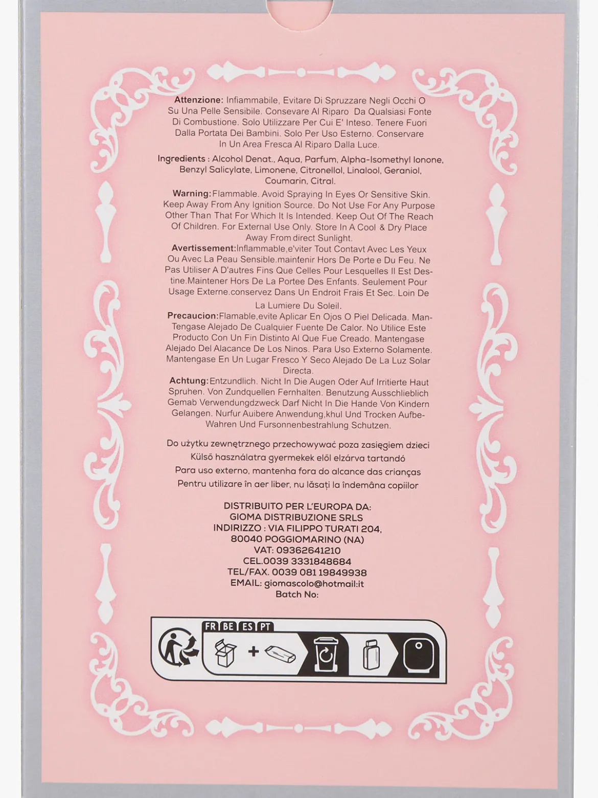 Montage 100 ml MY DARLING profumo donna eau de parfum