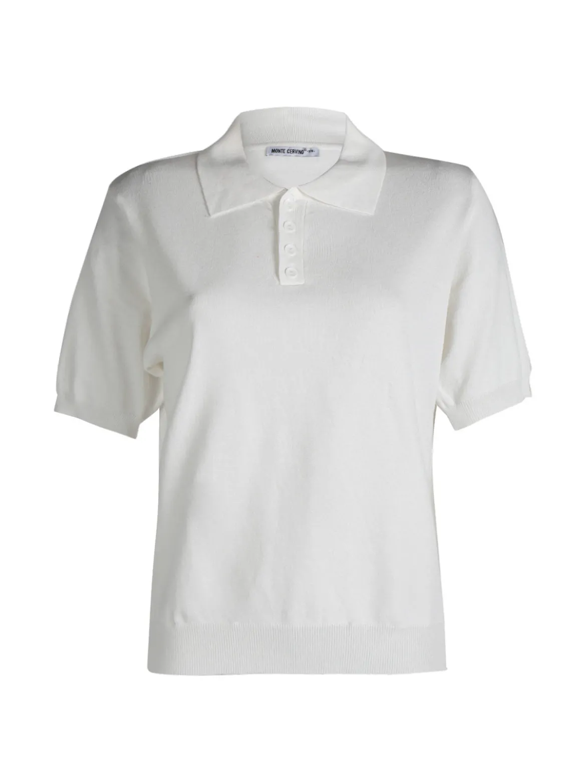 Monte Cervino Polo donna in maglia a maniche corte