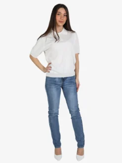 Monte Cervino Polo donna in maglia a maniche corte