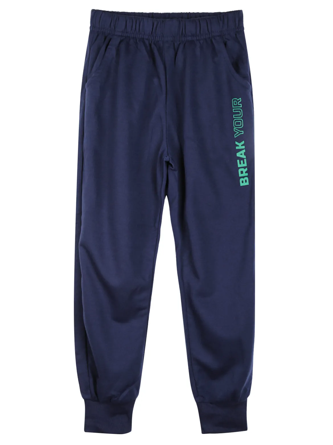 Mouset Completo 3 pezzi da bambino con cappuccio e zip - blu