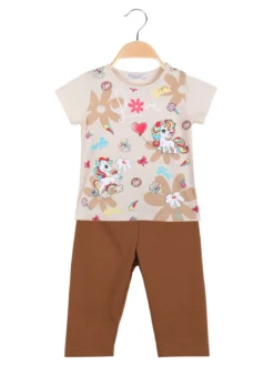 Mouset Completo 2 pezzi da neonata t-shirt + leggings