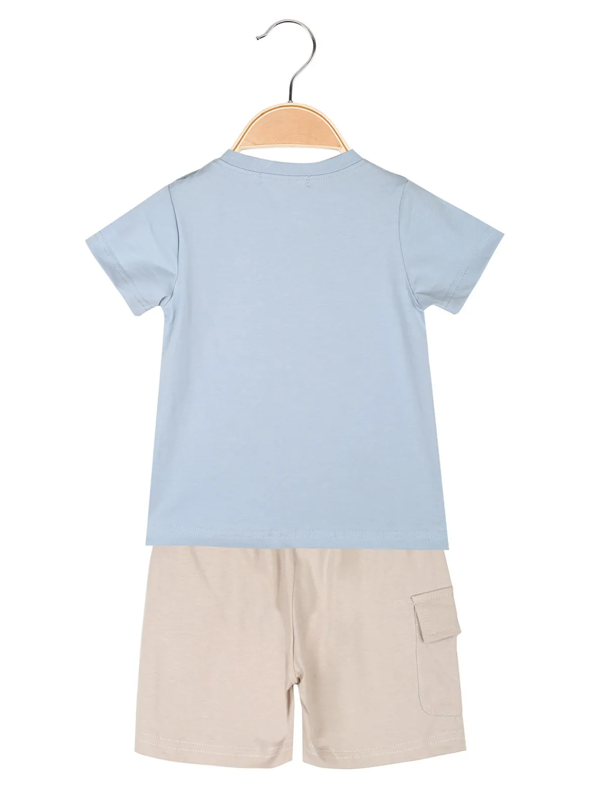 Mr Jek Completo corto da neonato con t-shirt e bermuda