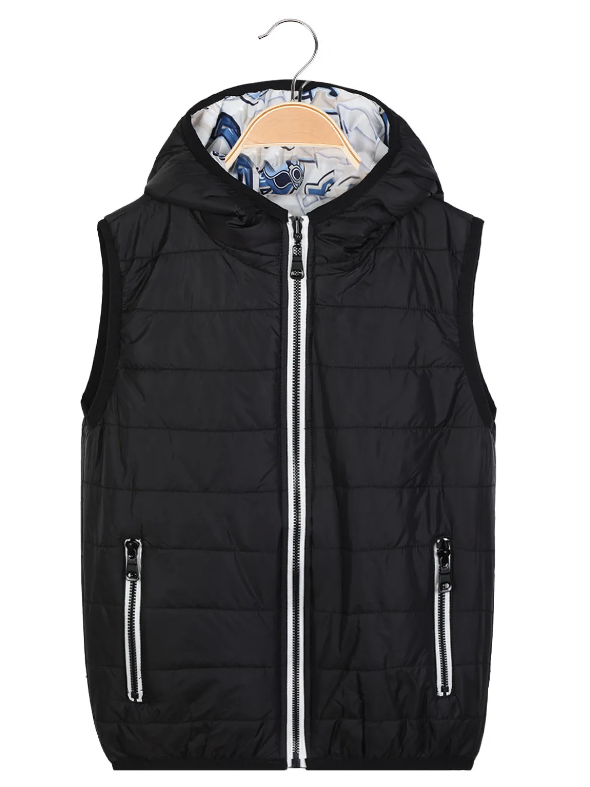 Mr Jek Gilet trapuntato da bambino reversibile