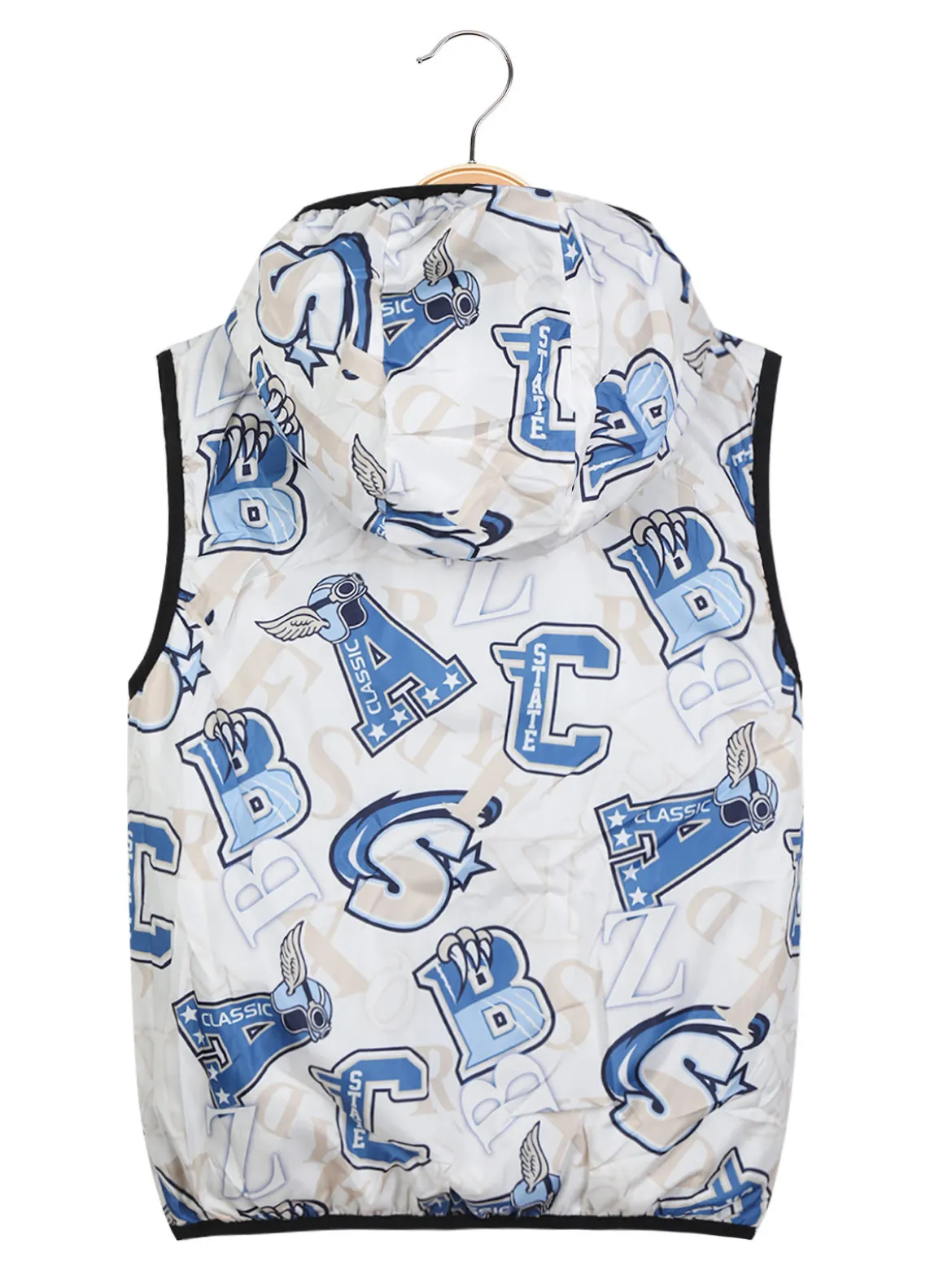 Mr Jek Gilet trapuntato da bambino reversibile