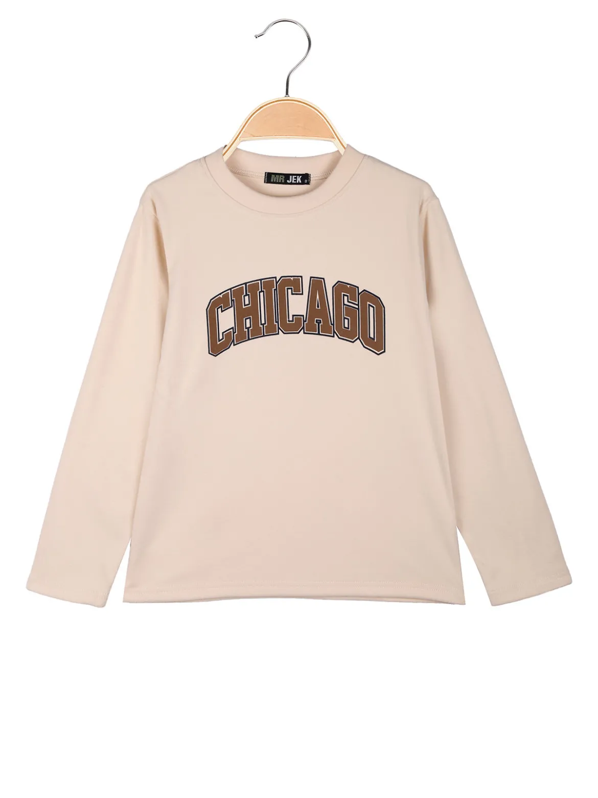 Mr Jek Maglietta felpata da bambino - beige