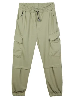 Mr Jek Pantaloni da bambino con tasconi e polsini