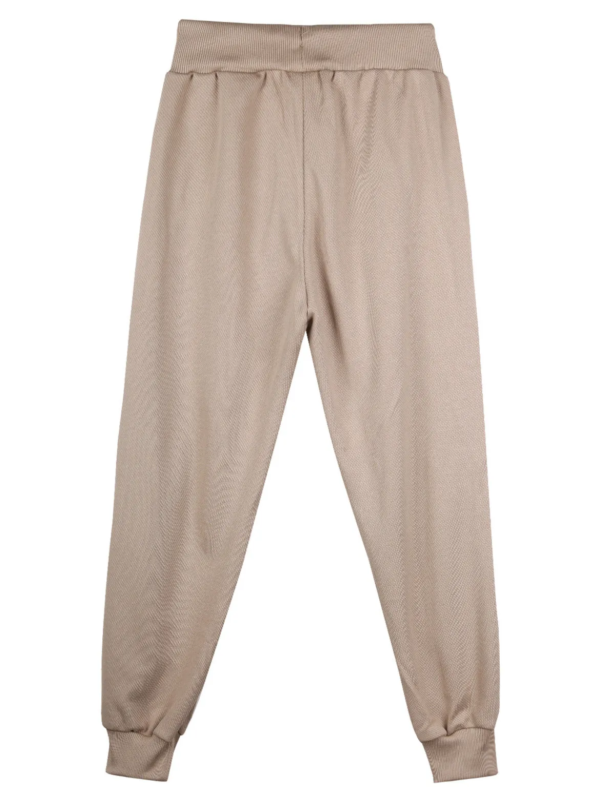 Mr Jek Pantaloni da ragazzo con coulisse e polsini - khaki