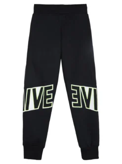 Mr Jek Pantaloni tuta da bambino con interno felpato - blu scuro