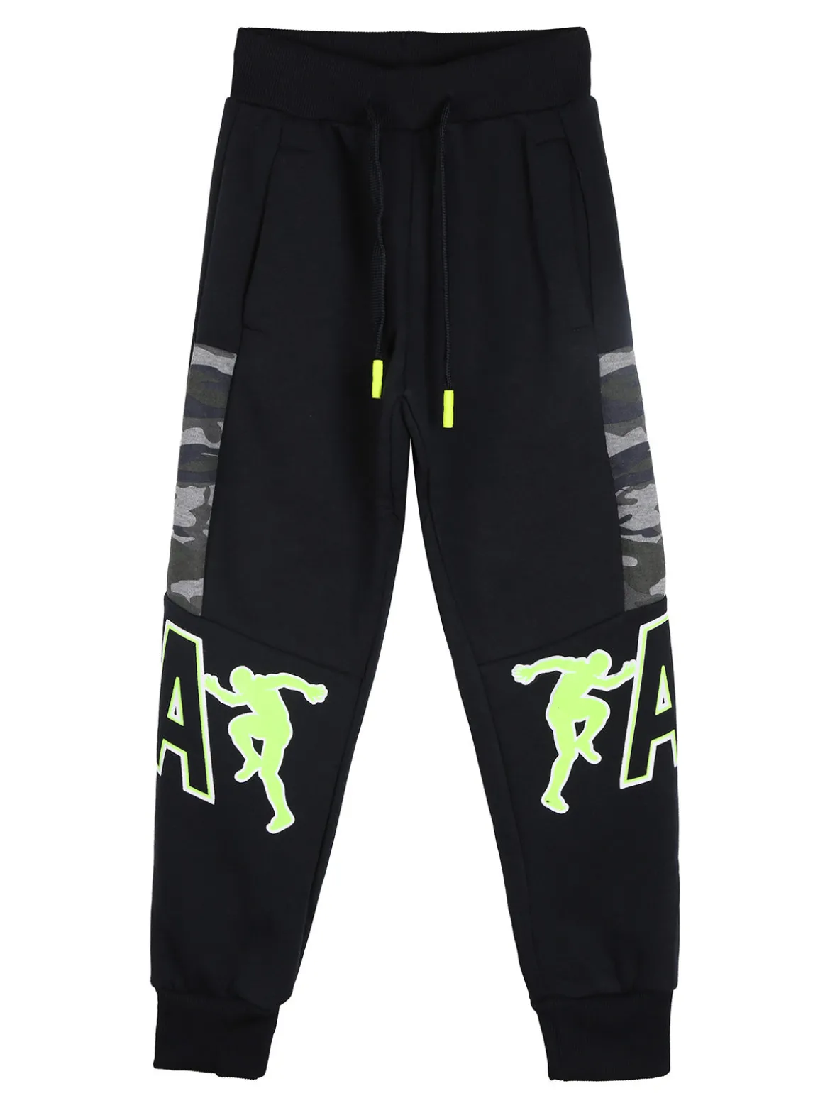 Mr Jek Pantaloni tuta da bambino con interno felpato - blu scuro