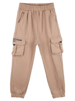 Mr Jek Pantaloni tuta da ragazzo con tasconi laterali
