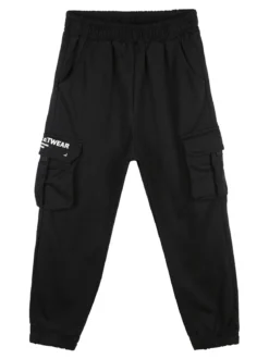 Mr Jek Pantaloni tuta da ragazzo con tasconi laterali