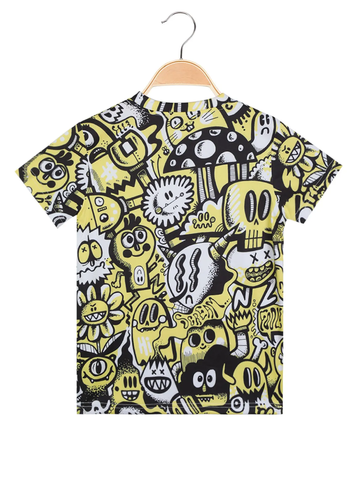 Mr Jek T-shirt con stampa da bambino manica corta