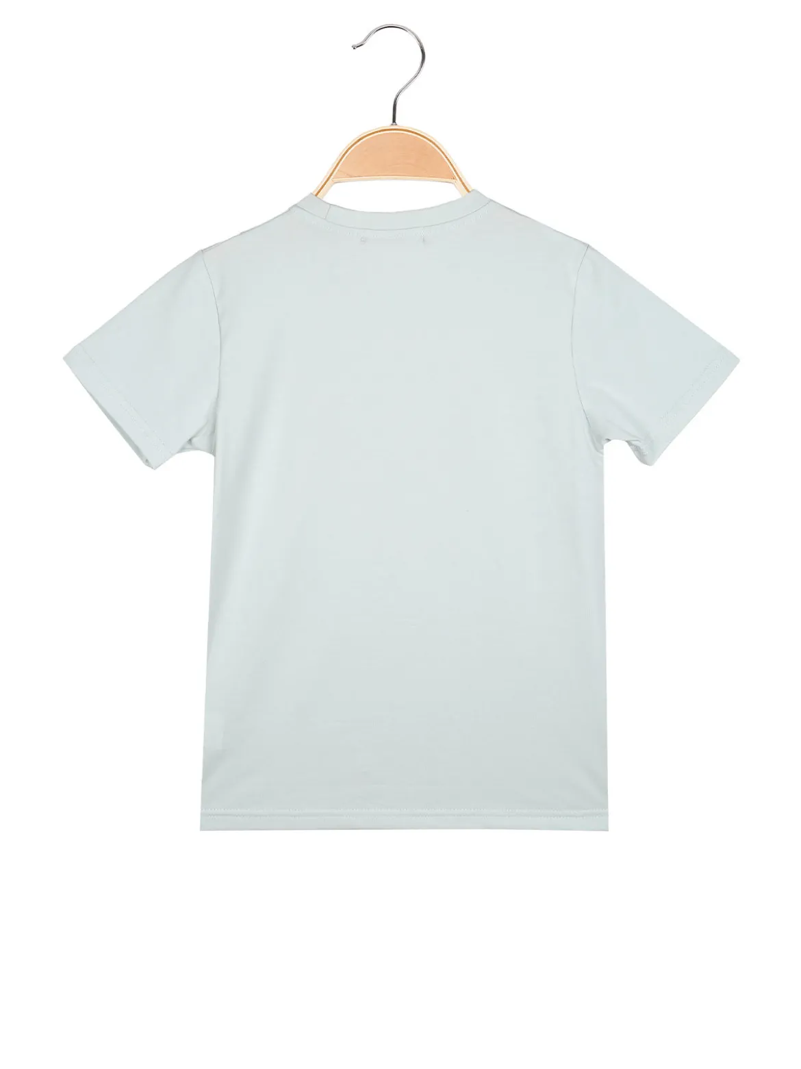 Mr Jek T-shirt da bambino in cotone con stampa - verde chiaro