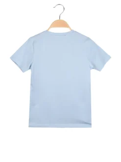 Mr Jek T-shirt da ragazzo in cotone con stampa disegno - azzurro