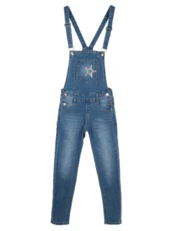 Mua Girl Salopette in jeans con strass