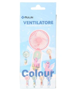 Mulin Ventilatore con supporto per cellulare - rosa