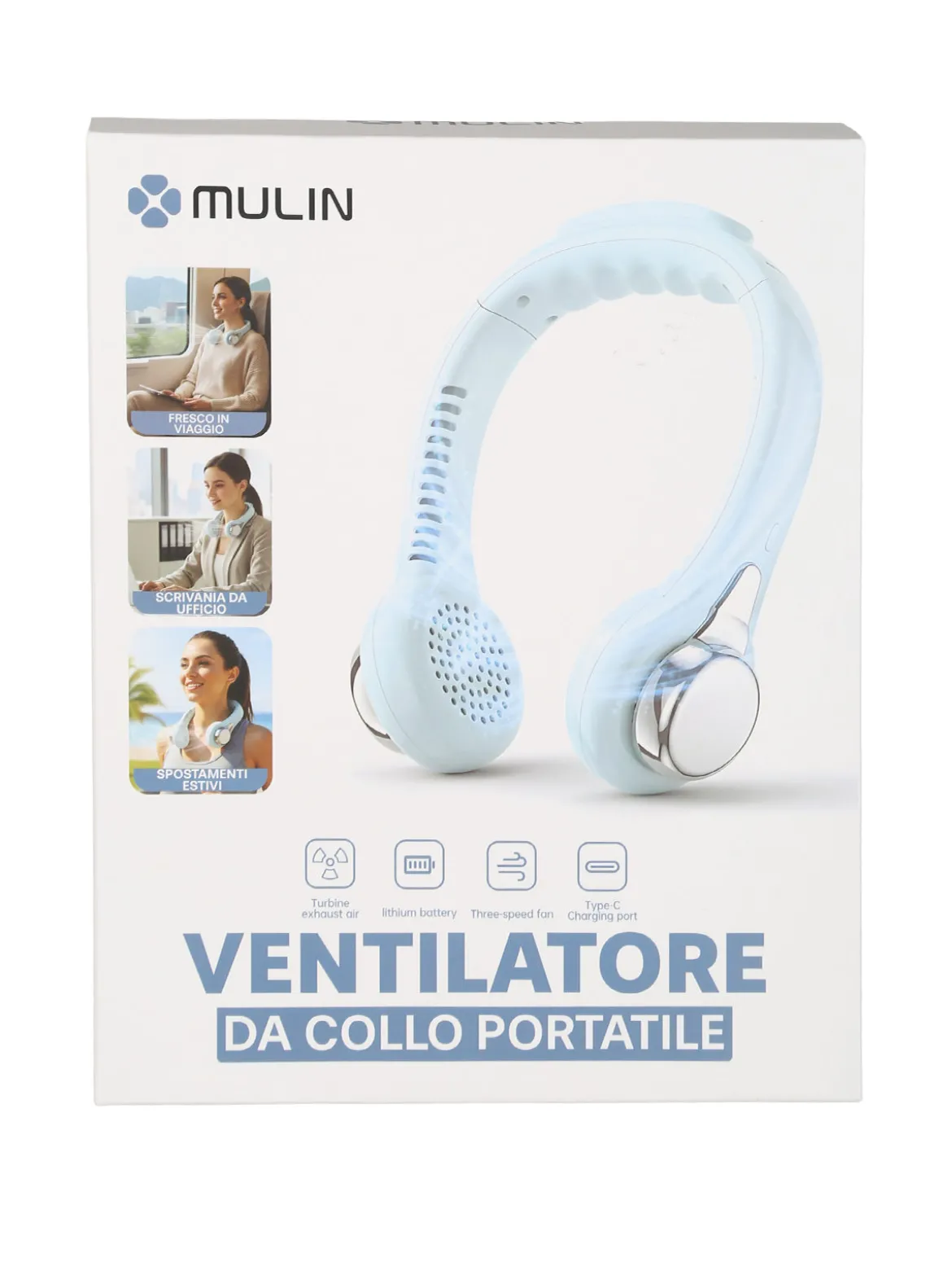 Mulin Ventilatore da collo portatile - mela