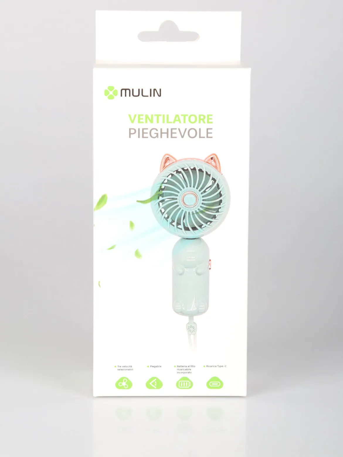 Mulin Ventilatore pieghevole - beige