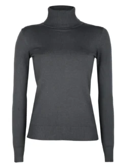 Naiife Maglia dolcevita da donna tinta unita
