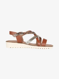 Nakoa Sandali in pelle intrecciati donna
