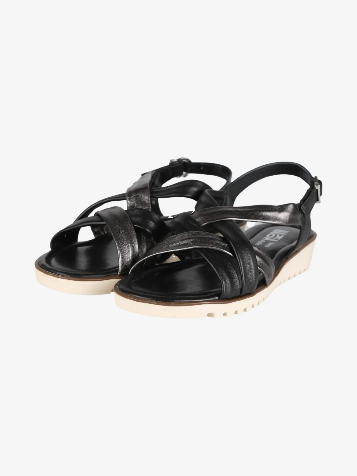 Nakoa Sandali in pelle intrecciati donna