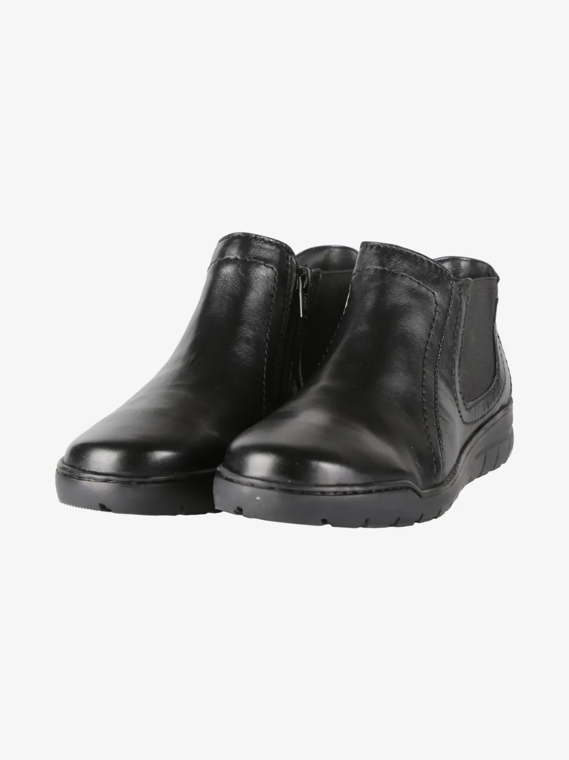 Nakoa Stivaletti donna in pelle con zip