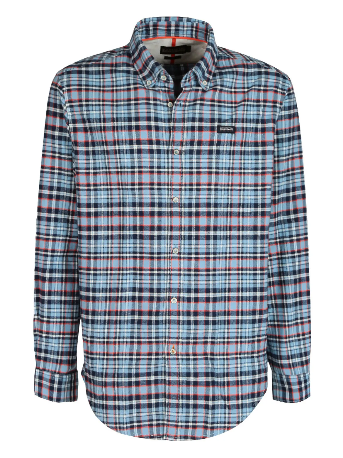 Napapijri Camicia a quadri da uomo in cotone