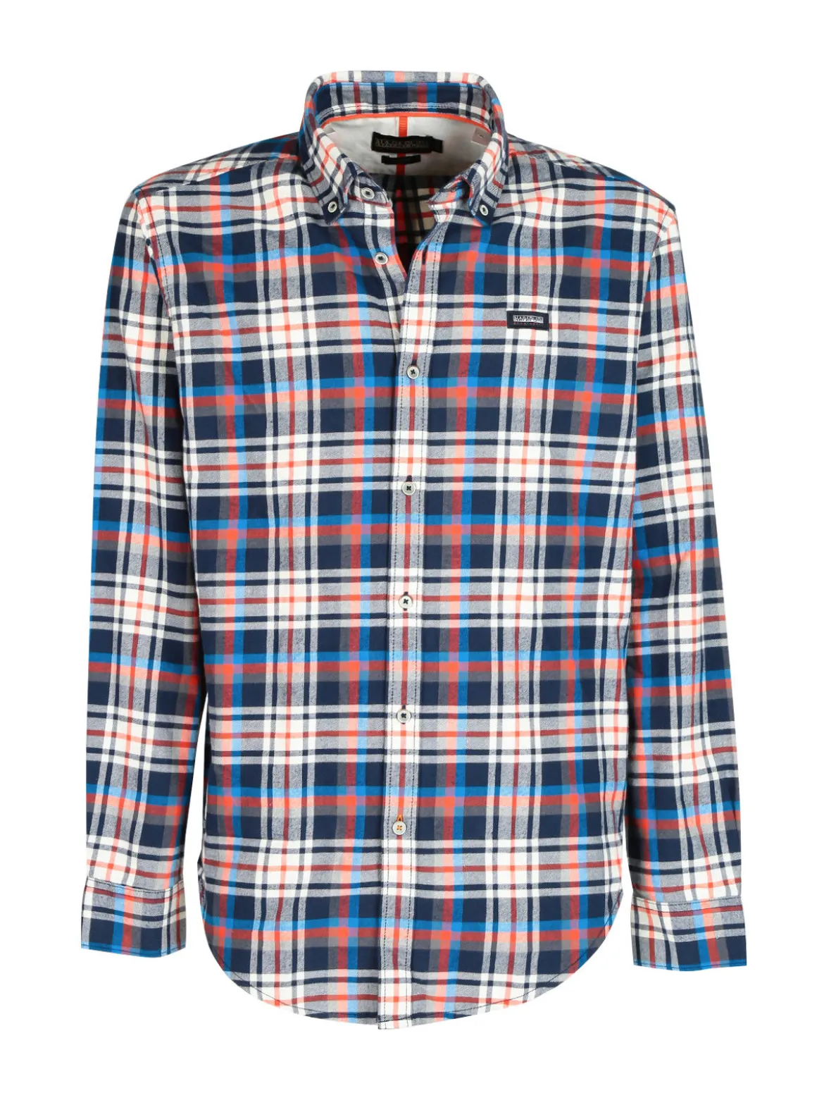 Napapijri Camicia a quadri da uomo in cotone