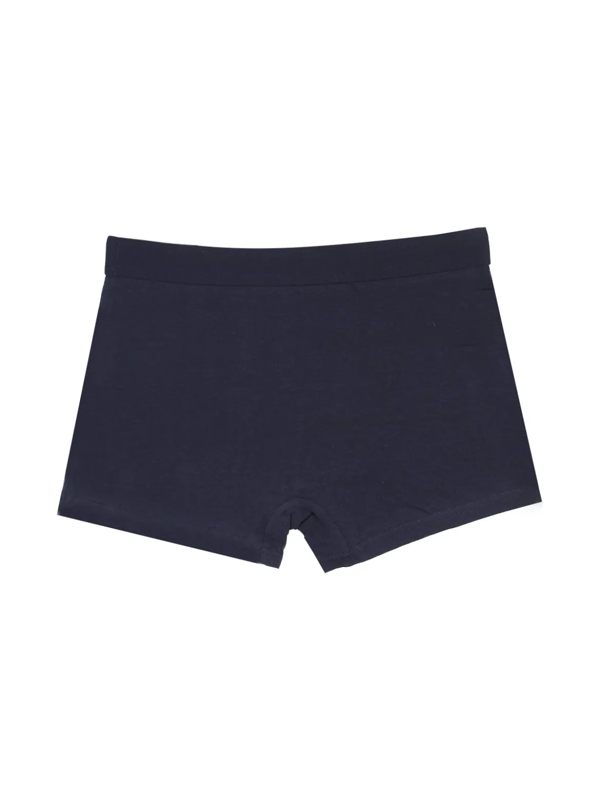 Navigare Boxer da ragazzo in cotone - blu scuro