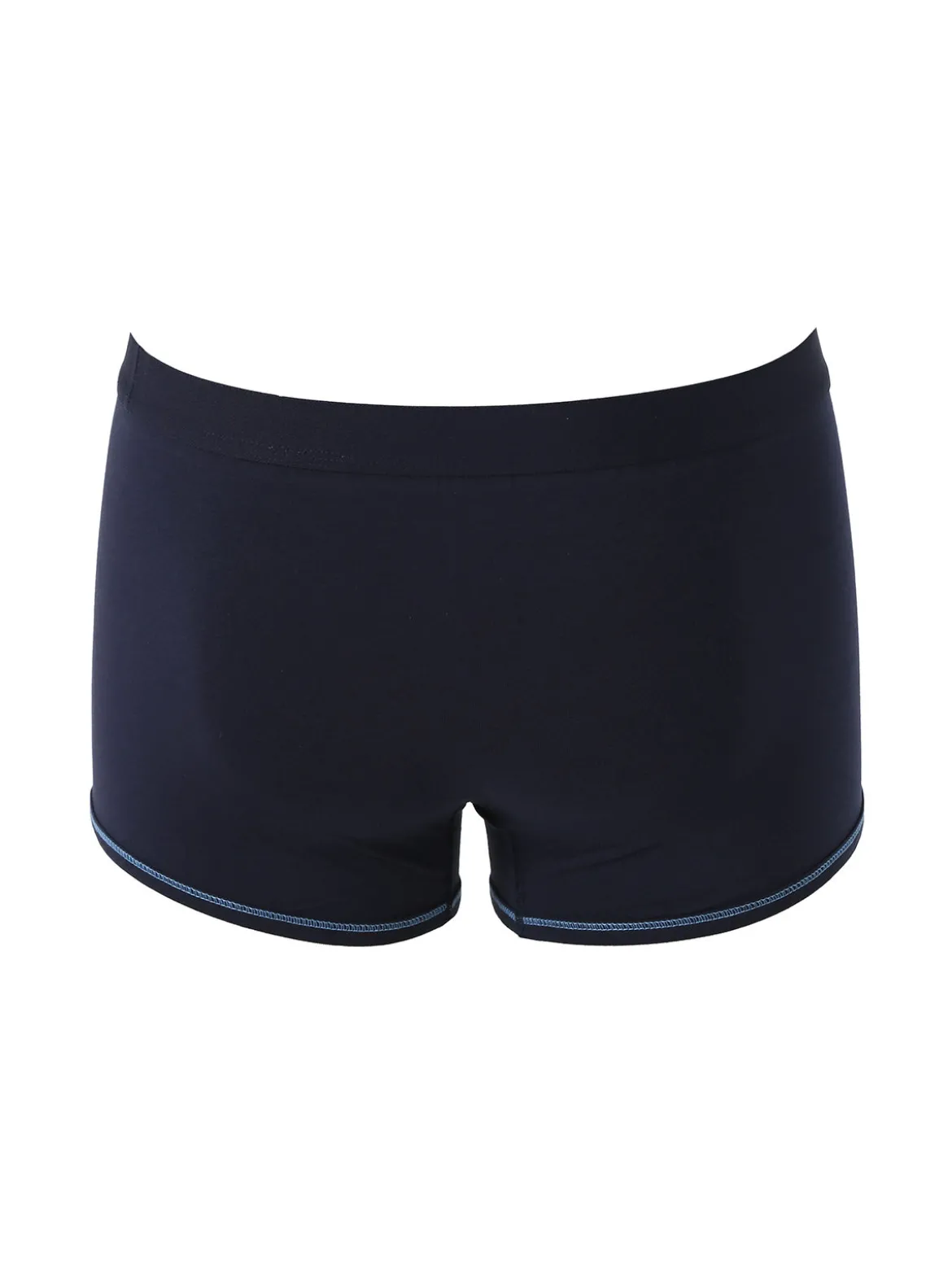Navigare Boxer da uomo in cotone - blu scuro