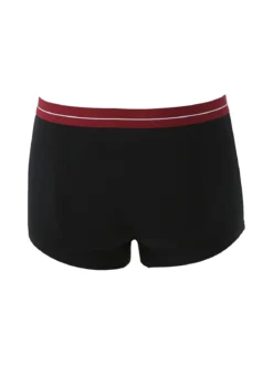 Navigare Boxer da uomo in cotone - bordeaux