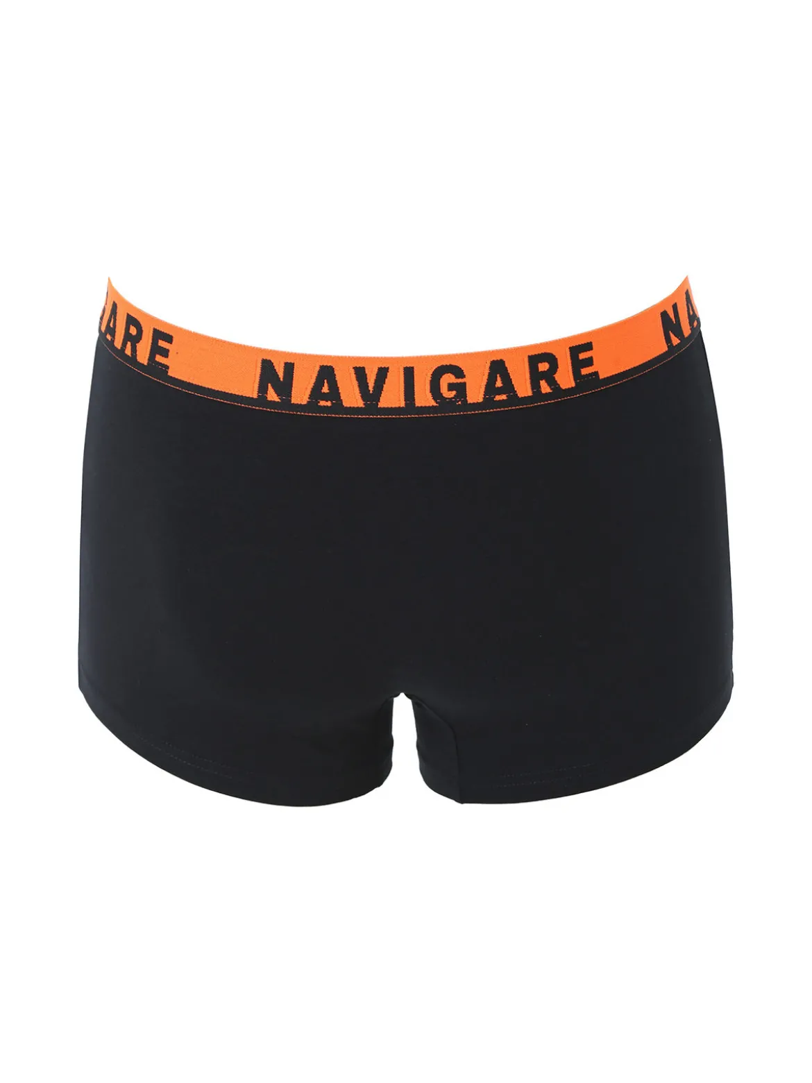 Navigare Boxer da uomo in cotone elasticizzato - nero