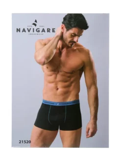Navigare Boxer da uomo in cotone - oliva